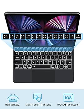 11インチiPad Air M2とMagic Keyboard AJIUYU Magic keyboard for iPad Air 11 Inch M2 2024 Air 5th